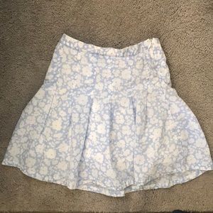 Land’s End Floral Skirt